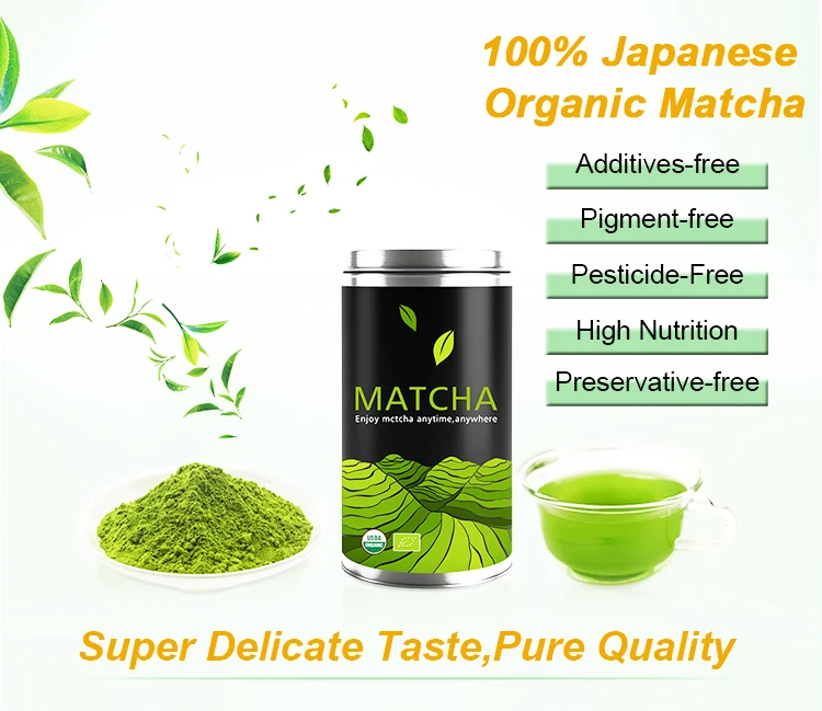 Culinary Matcha Powder Decaffeinated Best Selling Healthy Organic Fda