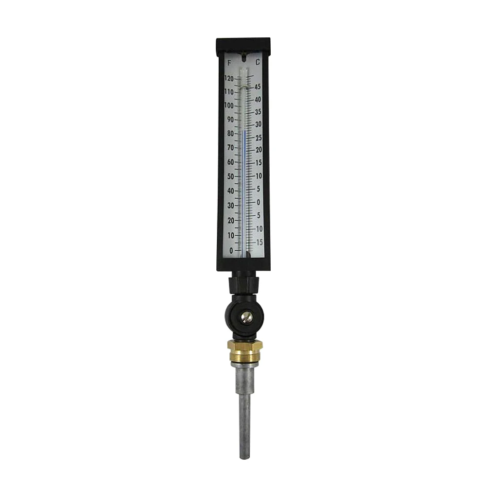 7inch Industrial Adjustable Angle Glass Thermometers Buy Adjustable