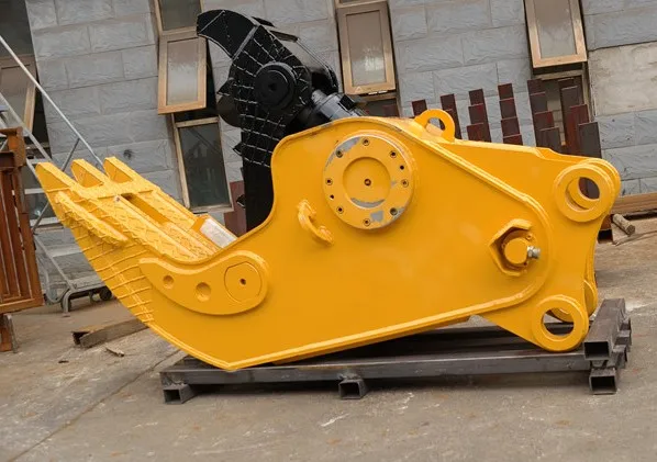 Hydraulic Excavator Pulverizer With Hardox 400+q345b Material - Buy ...