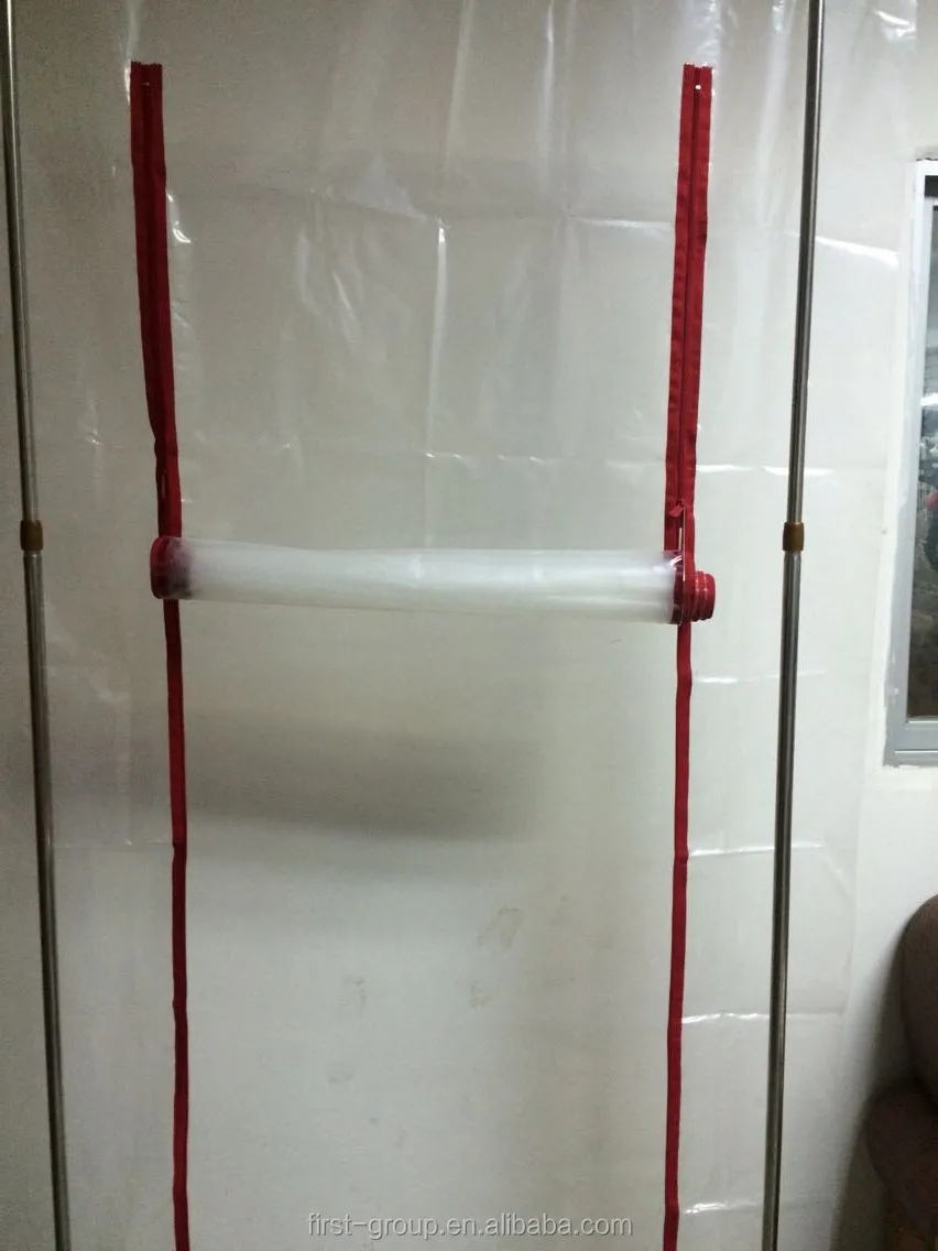 C Form L U Shape Plastic Folding Zipper Door/construction Dust Barrier