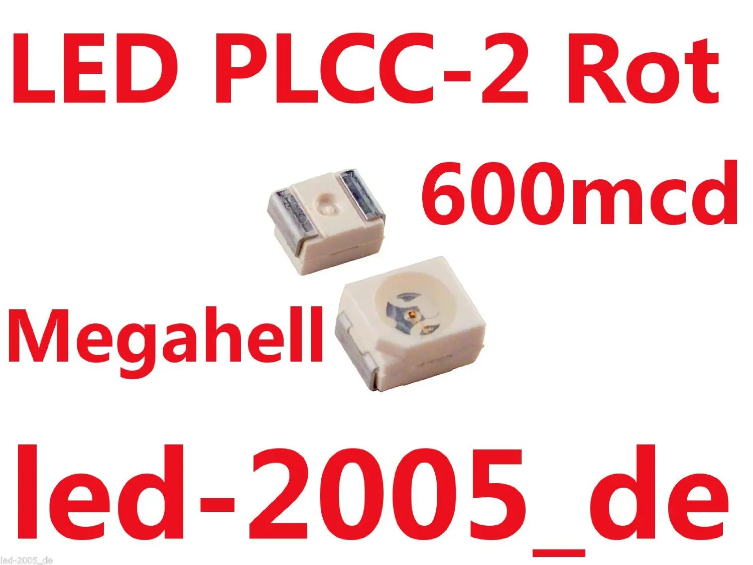 50 x 12v PLCC2 3528 1210 Yellow Gold SMD LED PreWired LED 9v-18v Prewired Ultra
