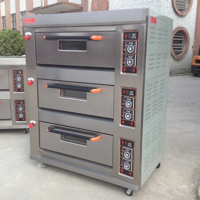 Sinochef Commercial 3 Deck Gas Bakery Cake Oven With Good Price Buy 3