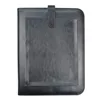 Ipad pocket organizer folder with zipper closure