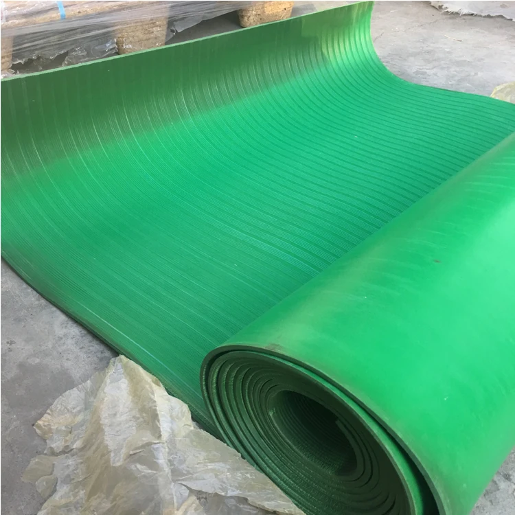 Impa Supplies Green Corrugated Rubber Matting For Marine Buy