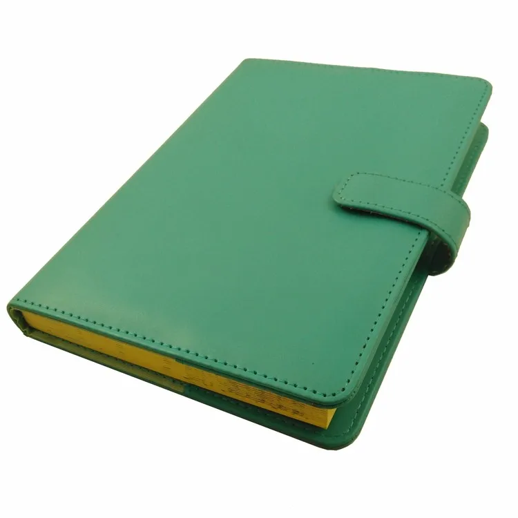 Custom Printed Green Cheapest A4 A5 Journal Wholesale Leather Journals