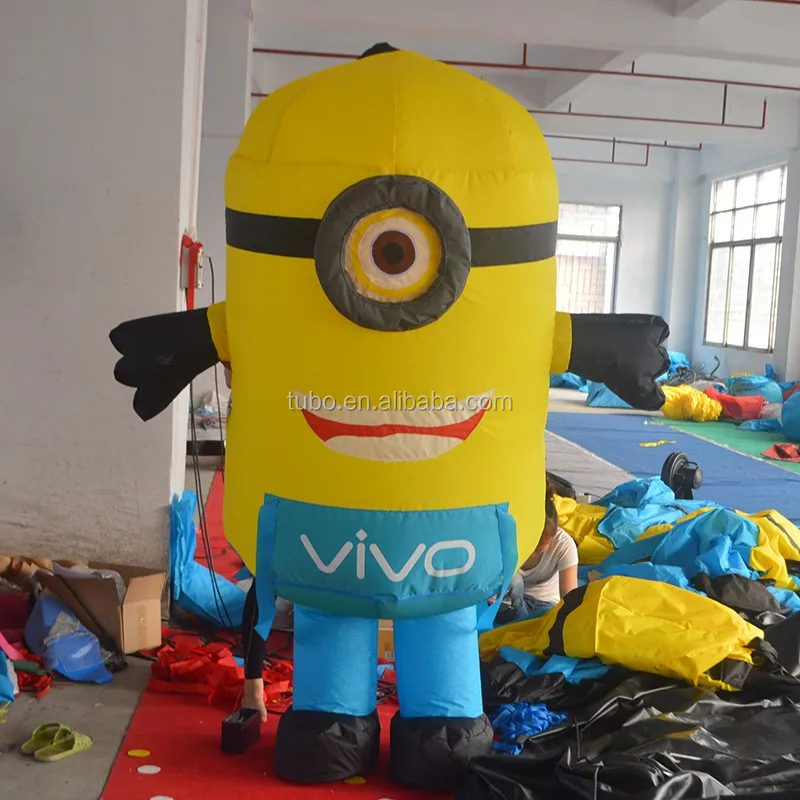 Hot Sale Inflatable Minion Costume,Mascotte Costume For Inflatable