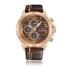NAVIFORCE Mens Watches Top Brand Luxury Waterproof 24 hour Date Quartz Watch Man Leather Sport Wrist Watch Men Waterproof Clock