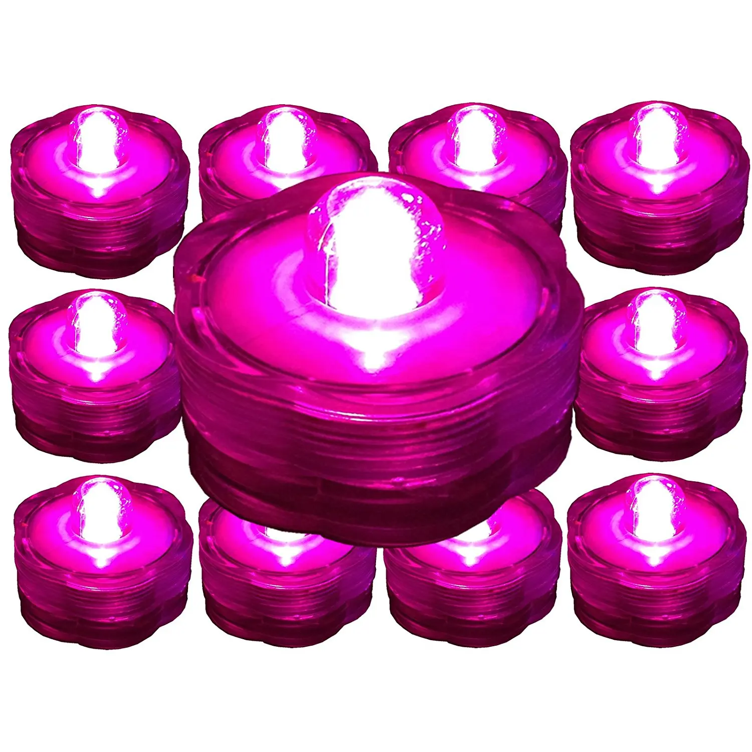 Blue Dot Trading BlueDot Trading Led Battery Operated White Flameless Tea Lights 20-Pack