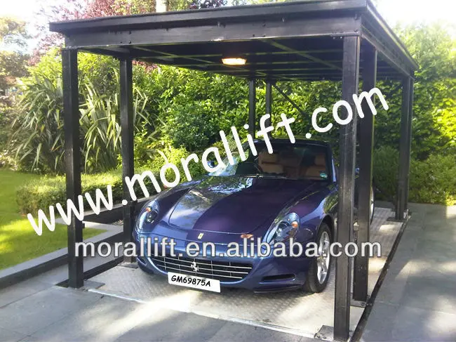 storage cars underground garage lift