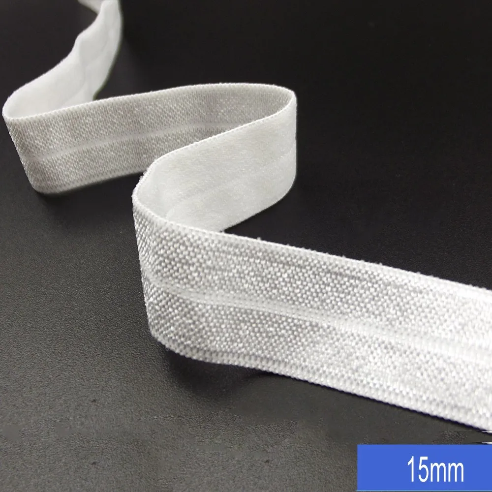 15mm Nylon Fold Over Elastic For Bra - Buy Fold Over Elastic Webbding ...