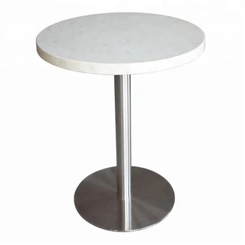 Latest Style White Melamine Dining Table With Metal Base Stainless Latest Style White Melamine Dining Table With Metal Base Stainless Steel Modern Wheels