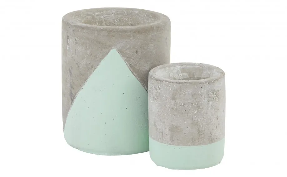 Modern Design Concrete Candle Jar/cement Candle Jar For Home Decor