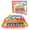 Electric piano keyboard musical mat for kid playing
