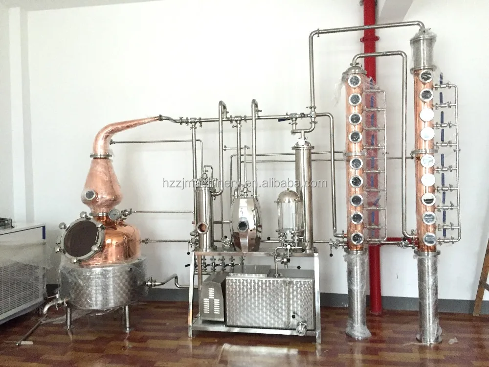 Alcohol Processing Types Distillery Unit 50l 100l 200l Usa Hot Sales