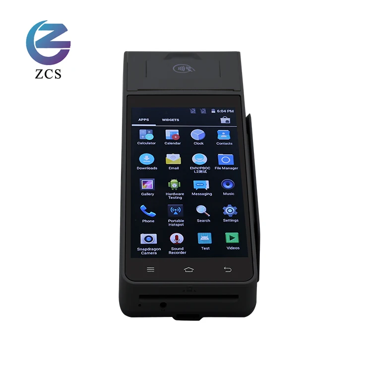 Bluetooth Smart Card Reader Mpos Mini Pos Machine For Point Of Sale