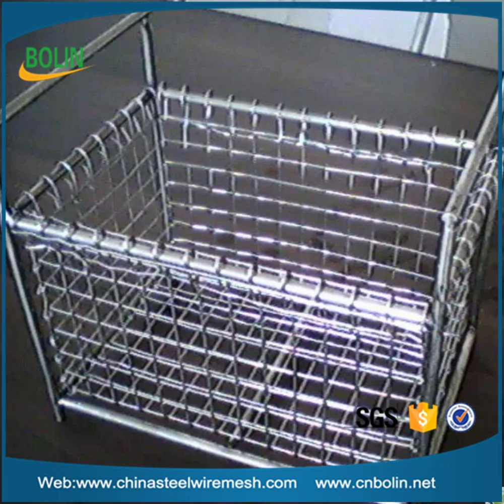 Inconel 600 Industrial Stainless Steel Wire Basket/metal Mesh Screen