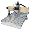Mini CNC 6090 4 Axis Router Engraving Machine With Water Cooling System Added For Metal Aluminum Copper