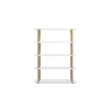 Latest Design Pu High Gloss Paint Wood Paper Baby Bookshelf
