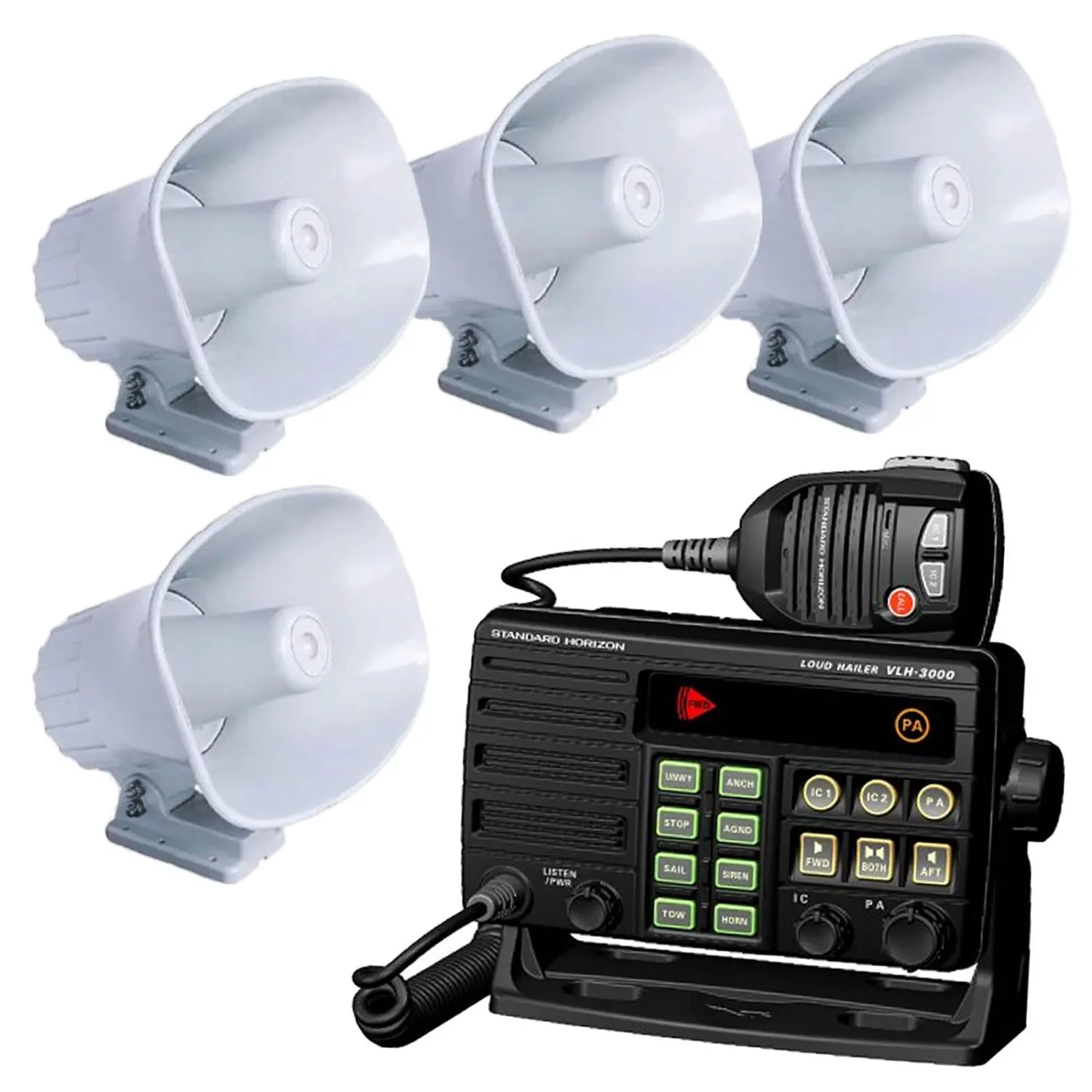 standard horizon hailer speaker