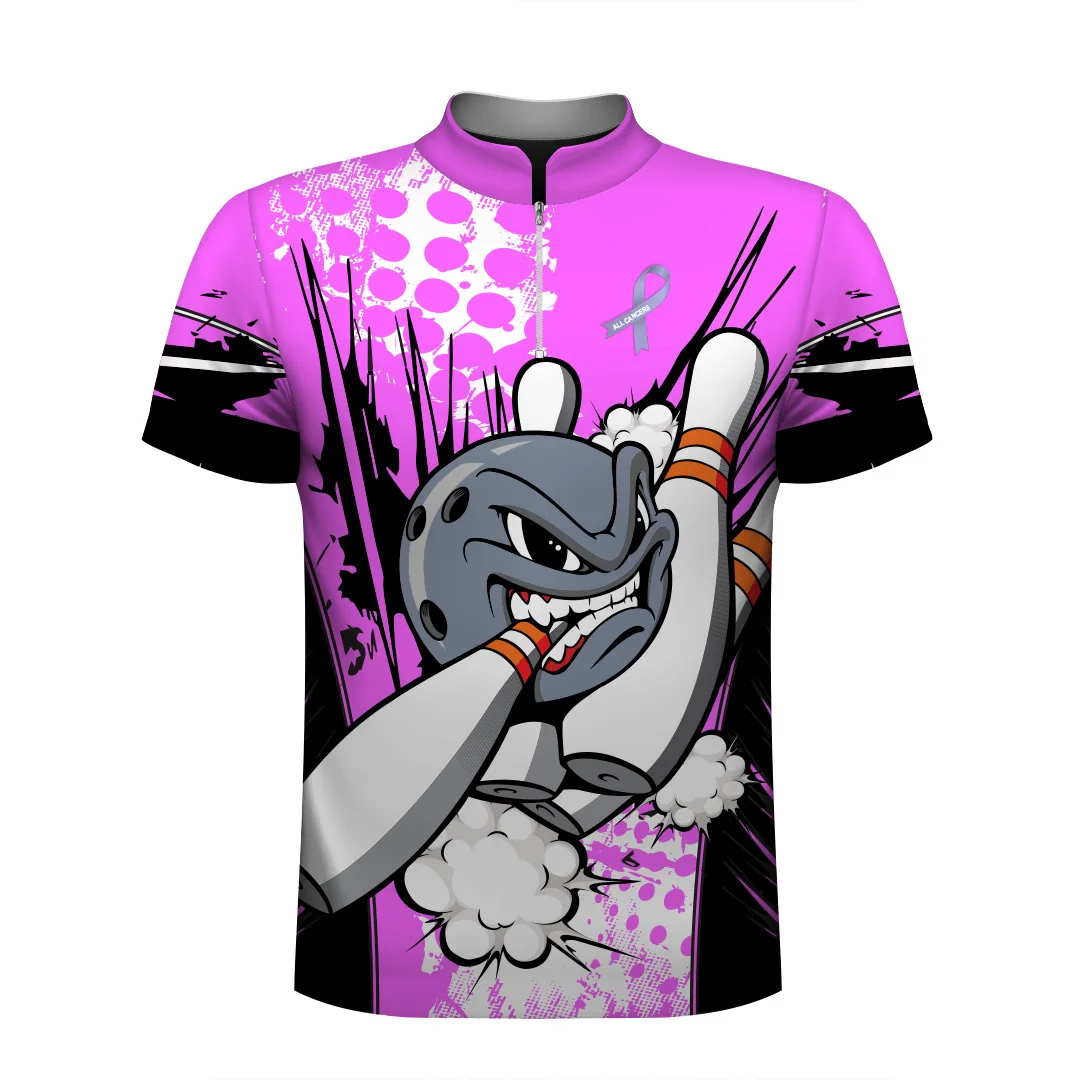 Custom Sublimation High Quality Mens Wholesale Bowling Shirts - Buy