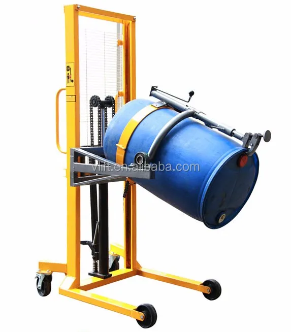 Hydraulic Manual Drum Stacker Capacity 400kg With Hand Tilter Buy