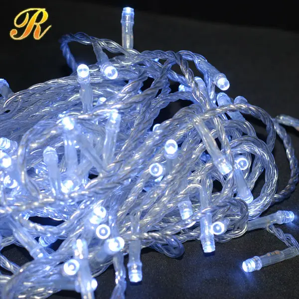 Transparent Wire Led White String Of Lights - Buy White String Of