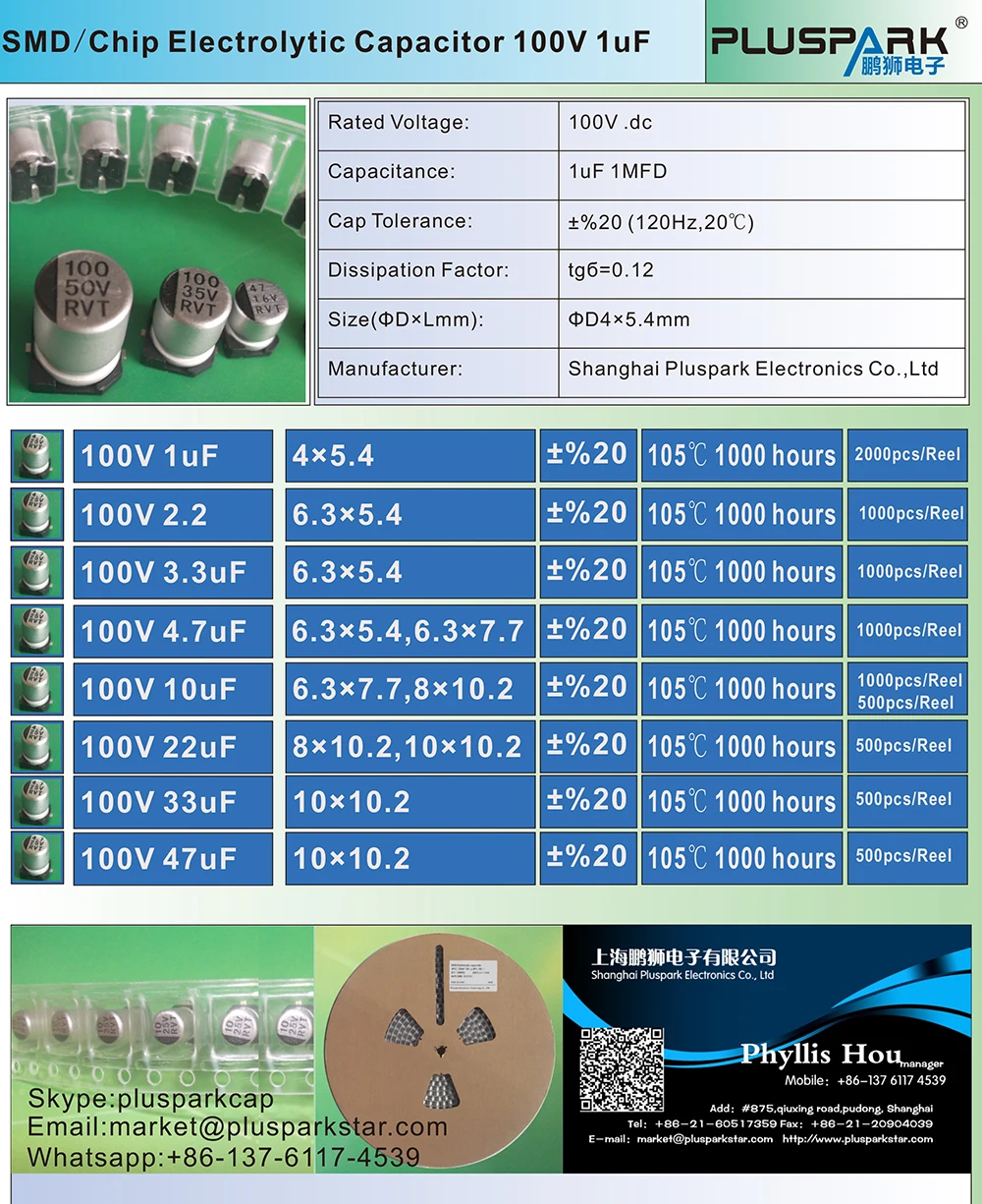 1uf конденсатор smd