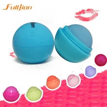 Bola Lip Balm Batom, Protetor Labial Sabor Doce de Frutas Ingredientes Orgânicos Embelezar Batom Gloss para a boca para lábio