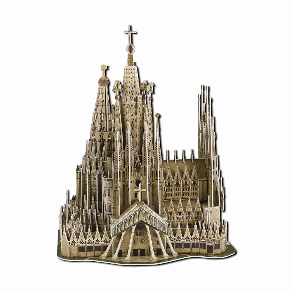 Michael/'s Cathedral from bell tower 3D puzzle paper Ukraine Buliding model St