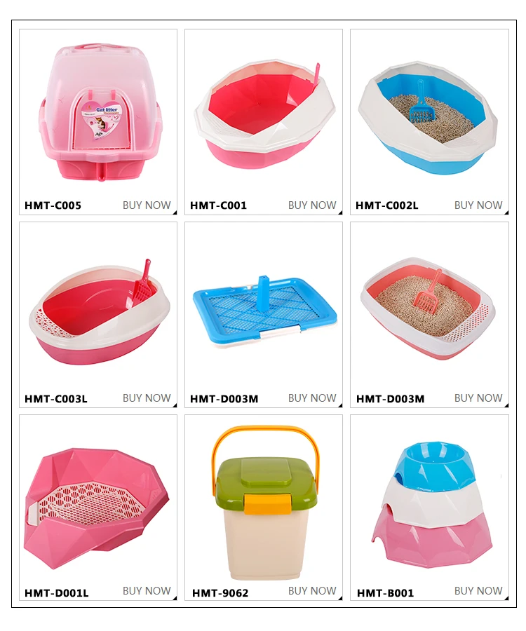 Enclosed Cat Litter Box Luxury Portable Plastic Indoor Cat Litter