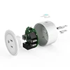 New Function Energy Metering US 110v Wifi Remote Control Smart Power Socket with Amazon Alexa