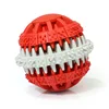 Hot selling Soft Rubber Toy IQ Treat Ball for Dogs and Cats Durable Non-Toxic Strong Tooth Cleaning Dog Feed Ball