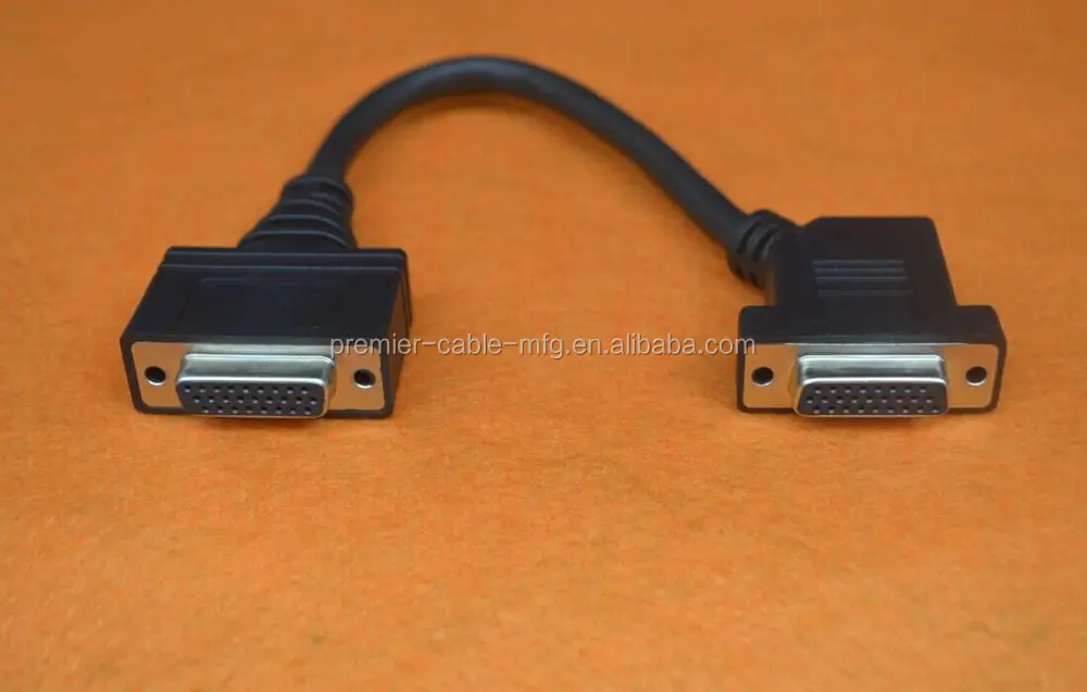 6ft Serial Cable Db26 Male To Db26 Female - Buy 26-pin (hd26) Deluxe Hd ...