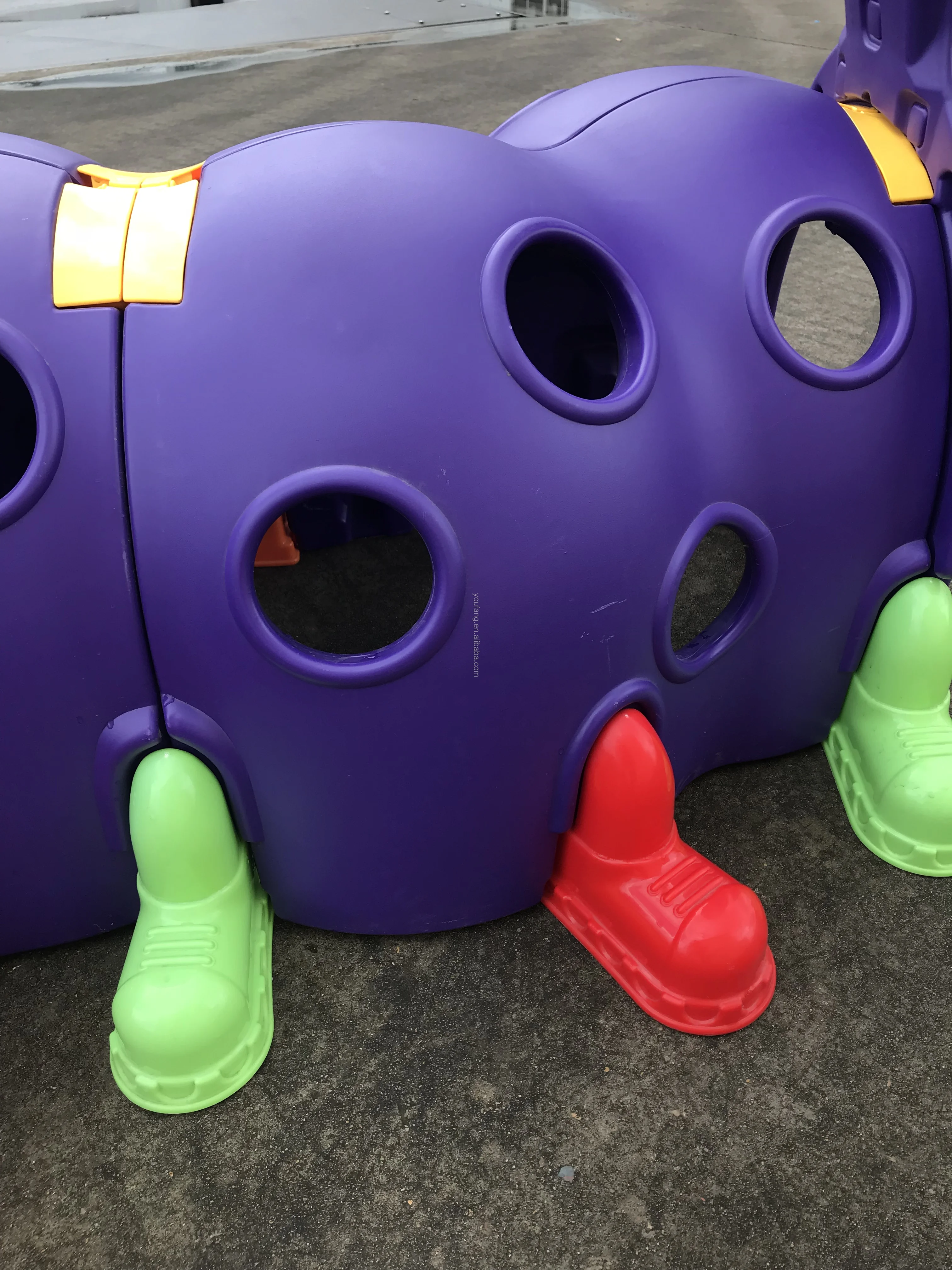 Yf06002 Factory New High Quality Kids Plastic Playhouse Play Tunnel