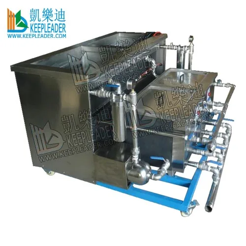 Dual Tanks Filtering Cleaner Ultrasonic Cleaning Machine Of Engine