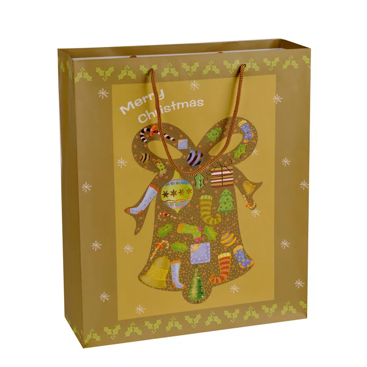 Custom Printed Colorful Portable Eco-friendly Durable Children Gift Paper Bags
