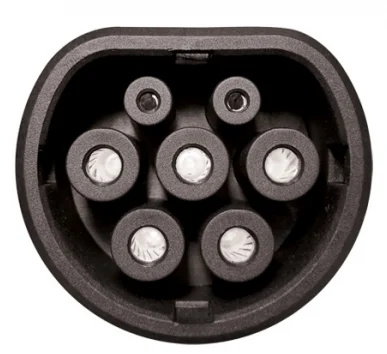 16a iec 62196 2 型插头 3 相快速电动汽车充电电缆模式 3