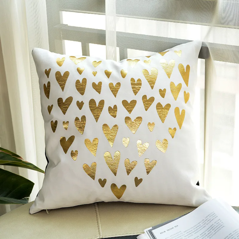 Sublimation Print Custom Pillow Case Cushions Home Decor Bedding Throw