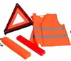 first aid kit ECE Certificate warning triangles and EN ISO 20471 safety vest