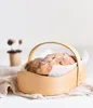 Bamboo Basket Japan Style Creative Bread and Fruits Display Basket