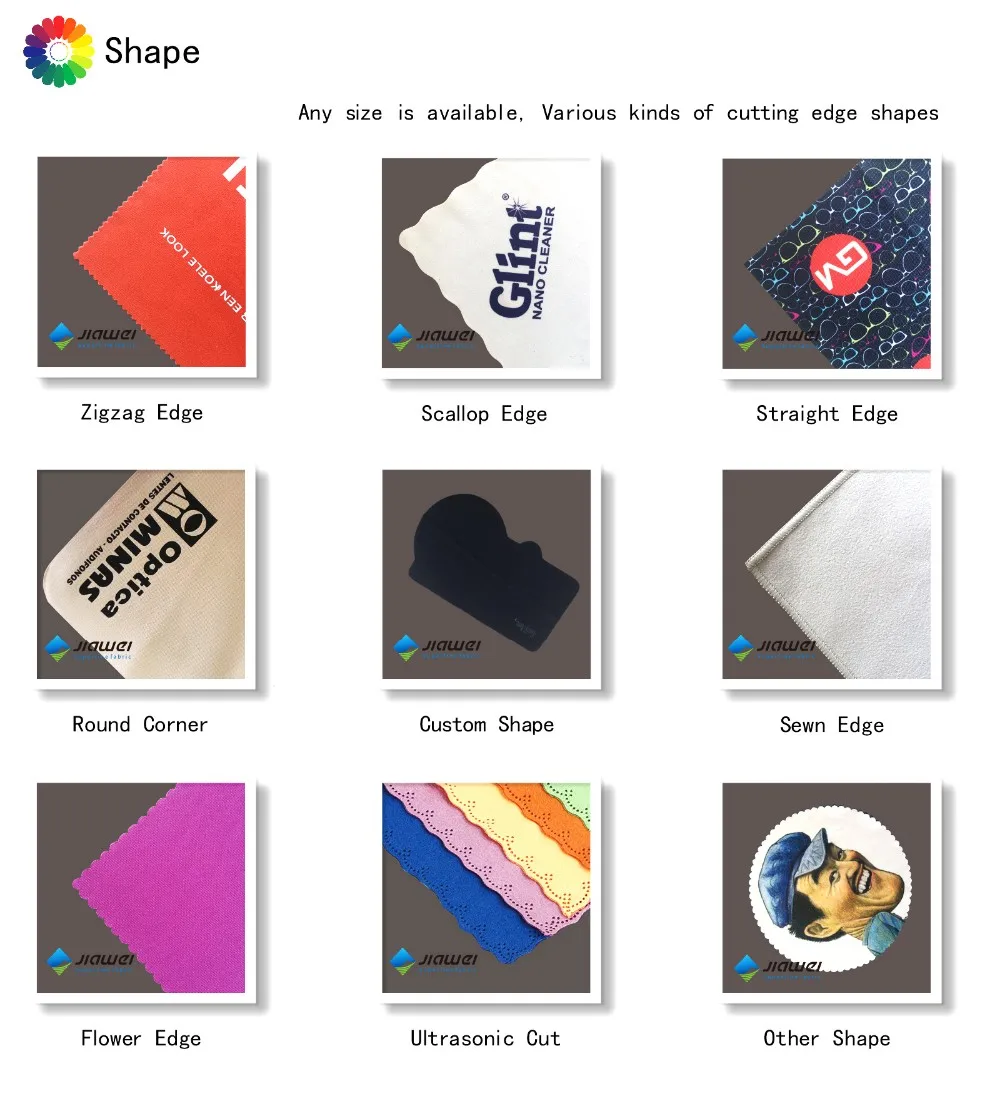 Low cost custom printed microfiber violin cleaning cloth with low price