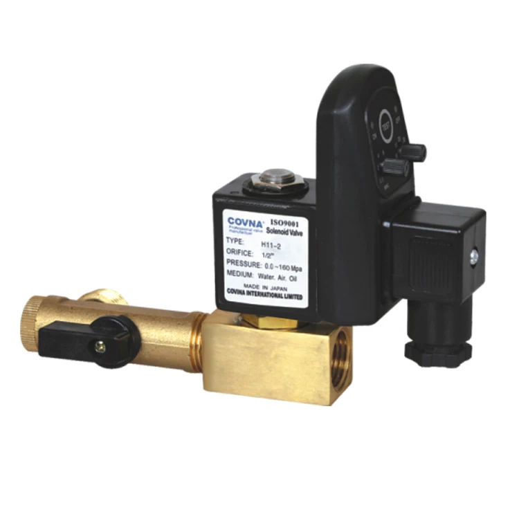High Quality Brass Thread Electromagnetic Solenoid Valve