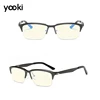 New Brand Antique Frames Anti-blue Light Barrier Blu Rays Gaming Computer Glasses Frame