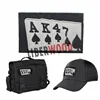 Army Tactical Military Hook Loop Flag Badge AK-47 POKER Patch AK47 Playing Cards Morale Patch For Backpack Jacket STOCK
