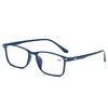 Classic Rectangle Shape TR Reading Glasses For Unisex Frame With Pin Available Quantity R722