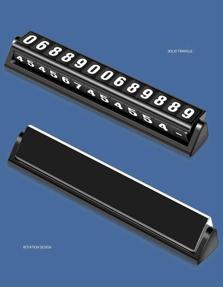 old car parking card