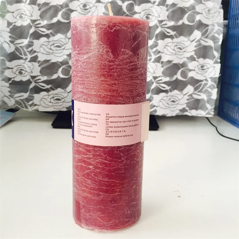 Rustic Effect 2017 The Most Popular Good Quality Wholesale Pillar Candles