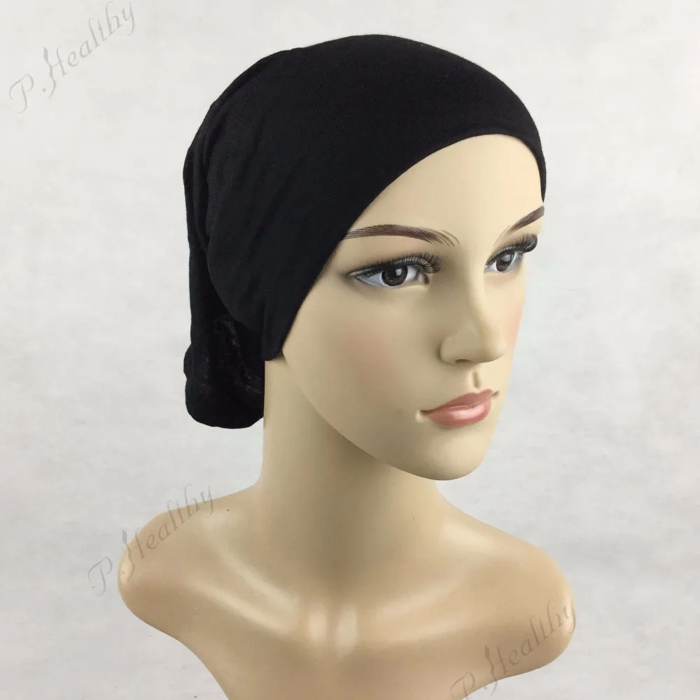 Fashion New Style Jersey Material Hijab Cap Muslim With 12 Different ...