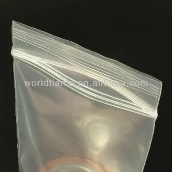 zip top plastic bags