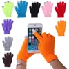 Soft Cotton Touch Screen Gloves Glove Ladies Women Men Winter Warm Wrist Gloves For Mobile Phone Tablet